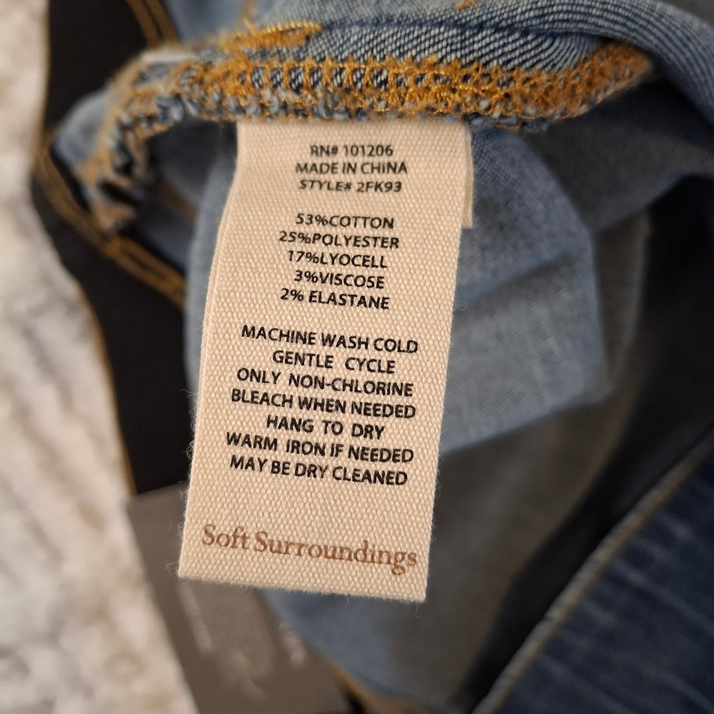 Soft Surroundings Large Supreme Soft Pull On Flar… - image 11